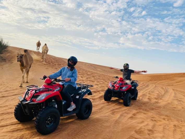 SINGLE QUAD BIKE RIDE INDESERT SAFARI