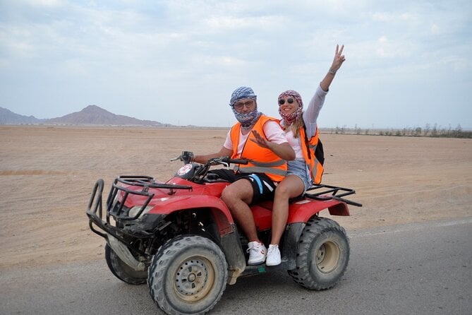 DOUBLE QUAD BIKE RIDE IN DESERT SAFARI